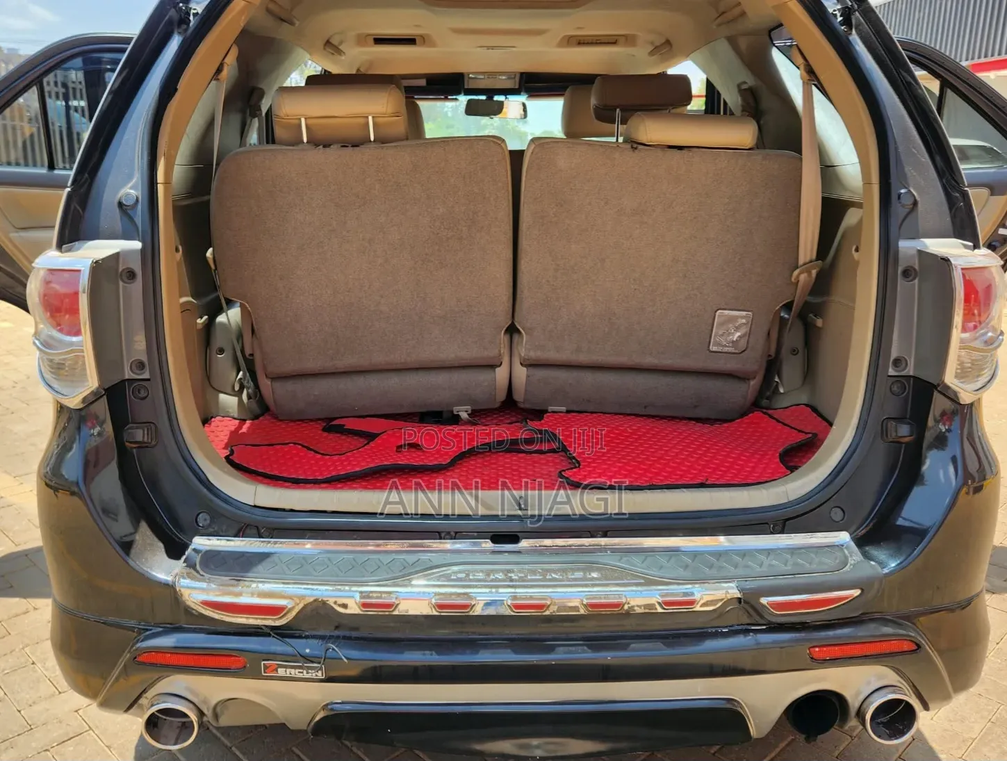 Toyota Fortuner 3.0 D AWD 2014 Black