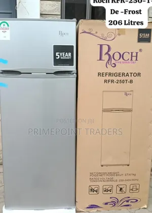 ROCH RFR-250-T-B 206L Double Door Refrigerator – Spacious & Stylish