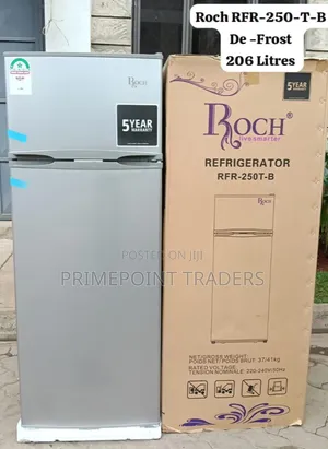 ROCH RFR-250-T-B 206 Litres 2-Door Refrigerator Reliable Home Cooling