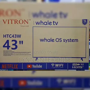 Vitron 43" Smart Whale TV 43 Inches...