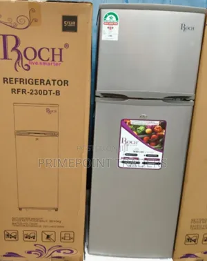 ROCH RFR-230-DT-B 181L Double Door Refrigerator – Spacious & Stylish