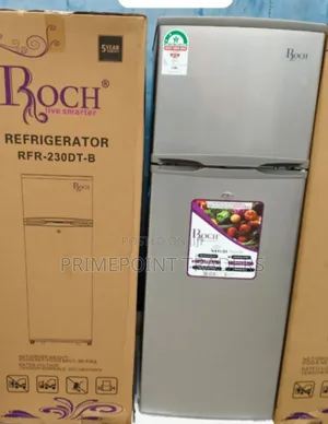 ROCH RFR-230-DT-B 181L Double Door Refrigerator – Spacious & Stylish