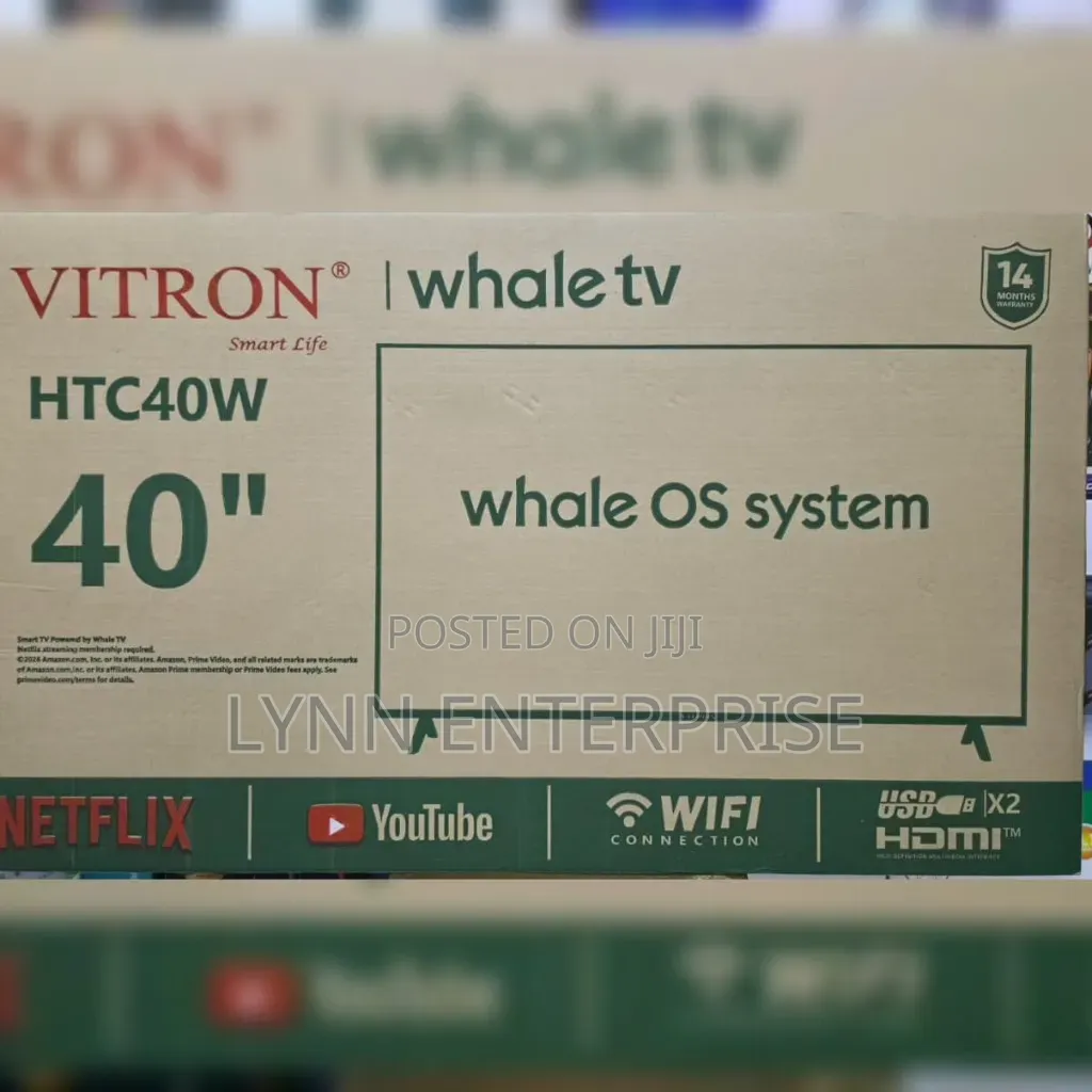 Vitron 40" Smart Whale TV 40 Inches