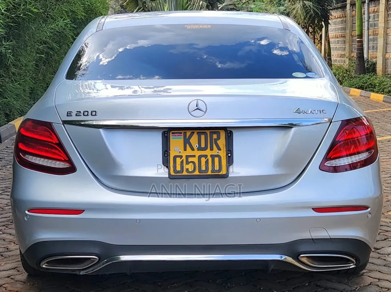 Mercedes-Benz E200 2017 Silver