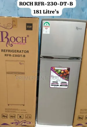 ROCH RFR-230-DT-B 181 Litres 2-Door Refrigerator Reliable & Convenient