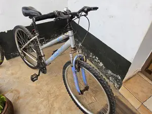 26" Mountain Bike – Blue/Silver and Apollo 24" Mountain Bike – Pink