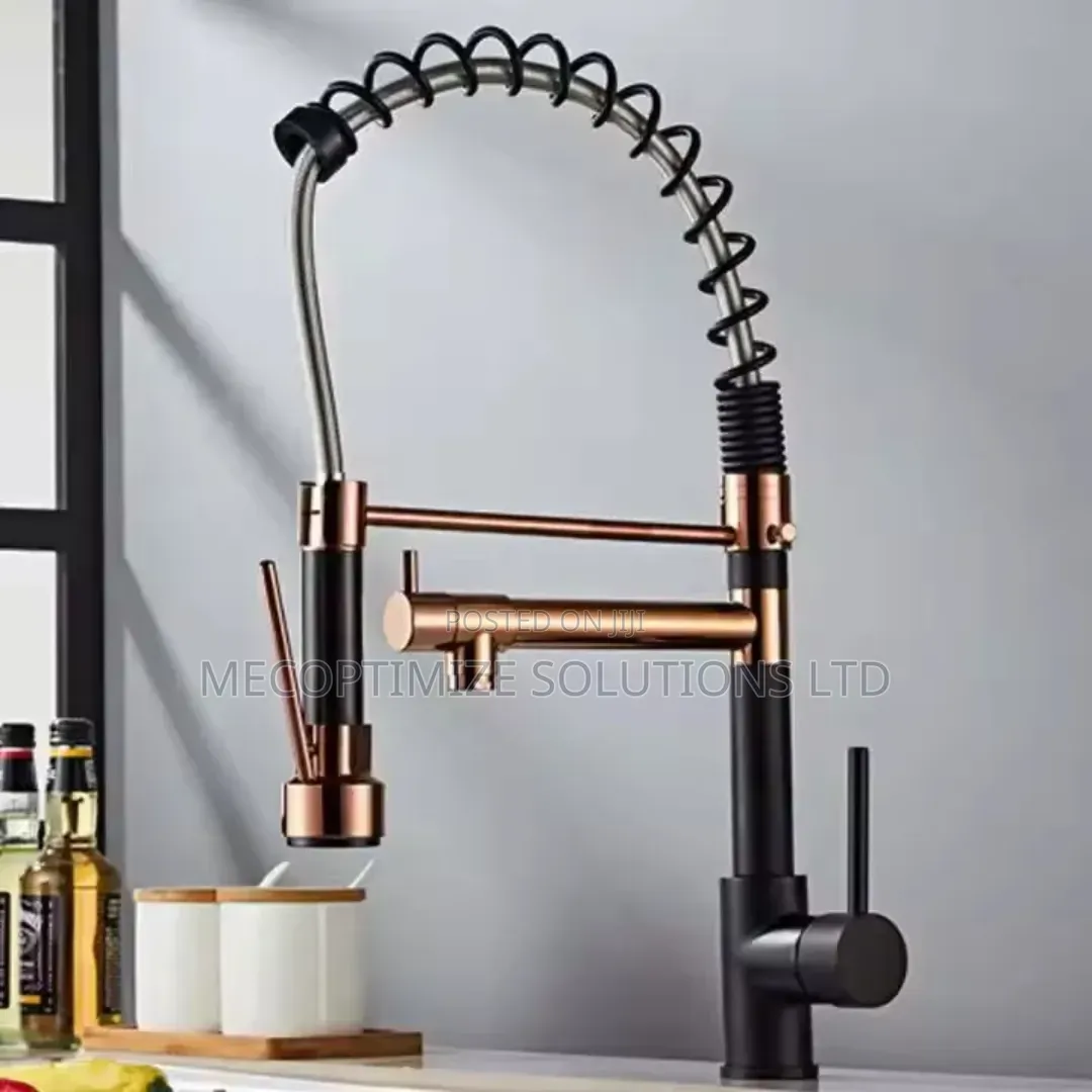 Contemporary Stainless Steel Kitchen Sink Faucet Pull Down Sprayer