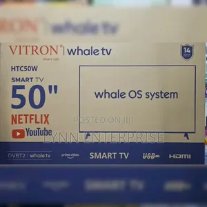 Vitron 50" Smart Whale TV 
Model: HTC50W...50 Inches.