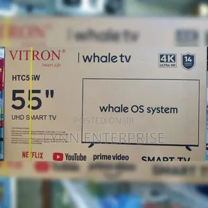Vitron 55" Whale OS Smart UHD 4K TV 55 Inches TV