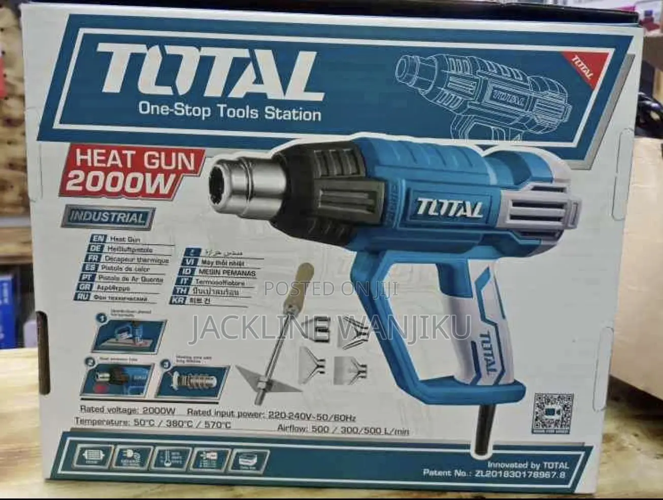 2000 Watts Total Heat Gun Machine/ Total Heat Gun Machine/ Hot Air Gun