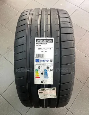 265 /35 R19 Bridgestone Tires 98y Xl Potenza Sport