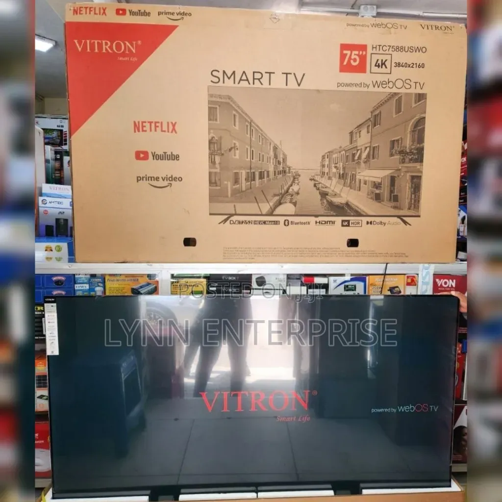 Vitron 75" Smart WEBOS 75inches TV