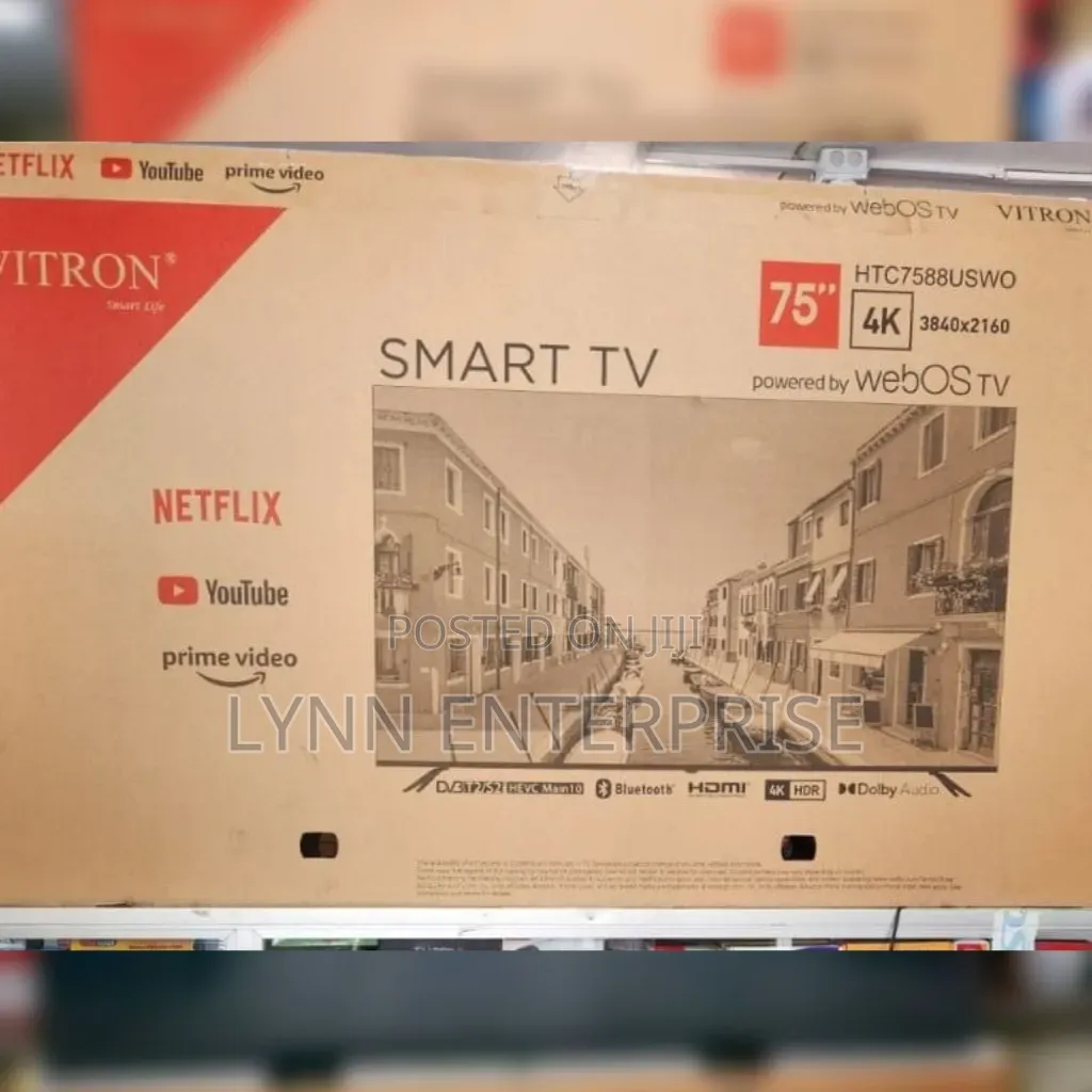 Vitron 75" Smart WEBOS 75inches TV