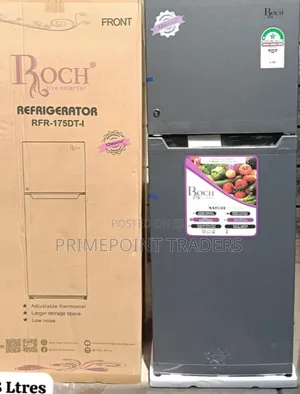 ROCH RFR-175-DT-I 138L Double Door Refrigerator – Compact & Spacious