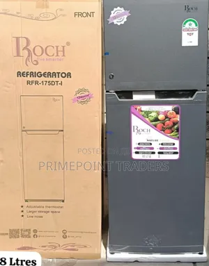 ROCH RFR-175-DT-I 138L Double Door Refrigerator – Compact & Spacious