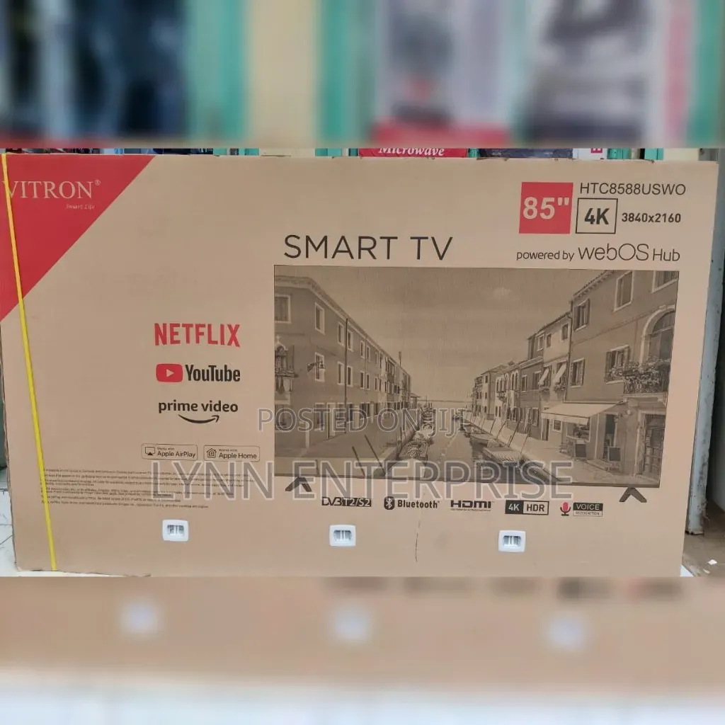 Vitron 85" Webos Smart TV 85 Inches TV