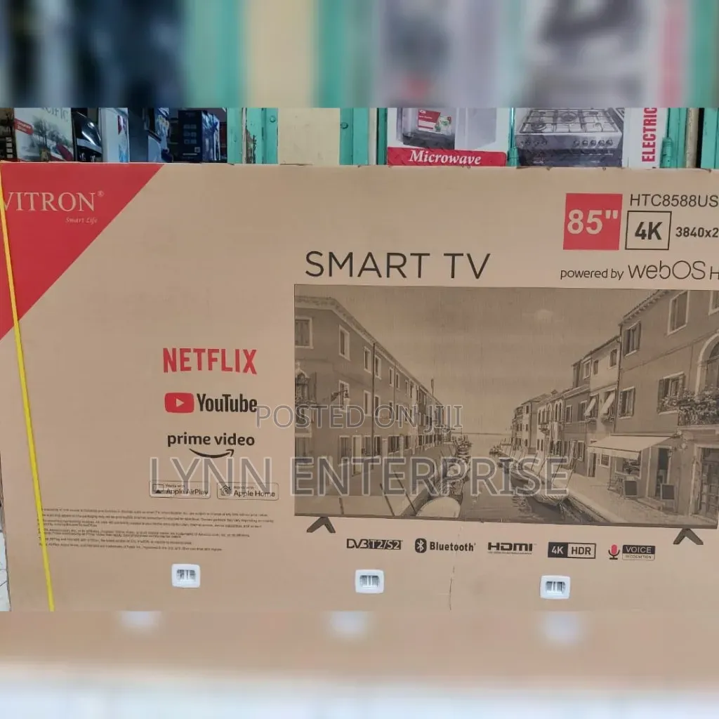 Vitron 85" Webos Smart TV 85 Inches TV