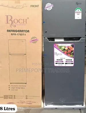 ROCH 138L Double Door Fridge – RFR-175-DT-I | Stylish & Practical