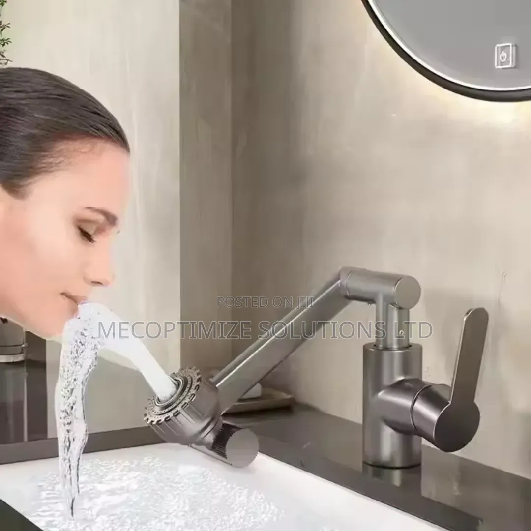 Gun Grey 1080° Rotatable Multifunctional Sprayer Modern Faucet