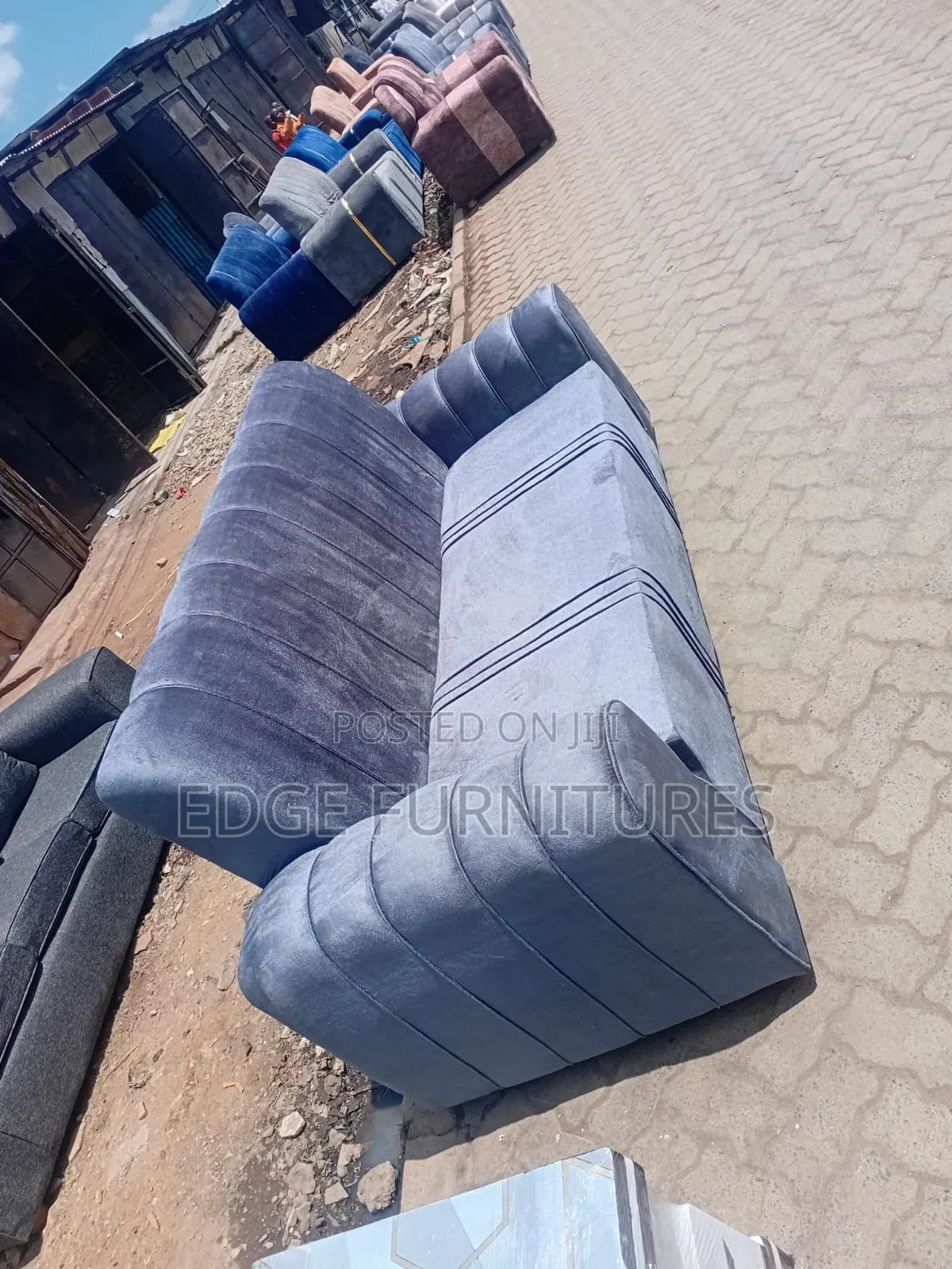 Round Three Seater Sofa for Sale