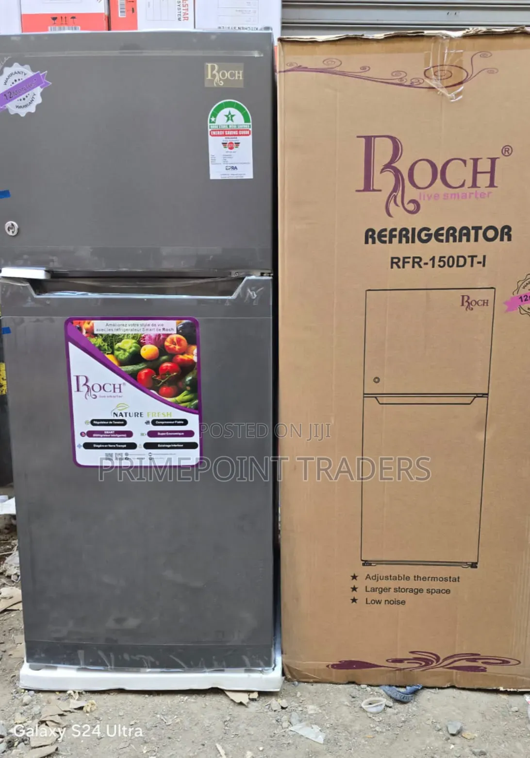 ROCH 150DT 2-Door Refrigerator – Convenient Home Cooling