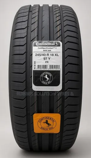 245 /40 R18 Continental Tires 97y Contisport Contact  Runflat