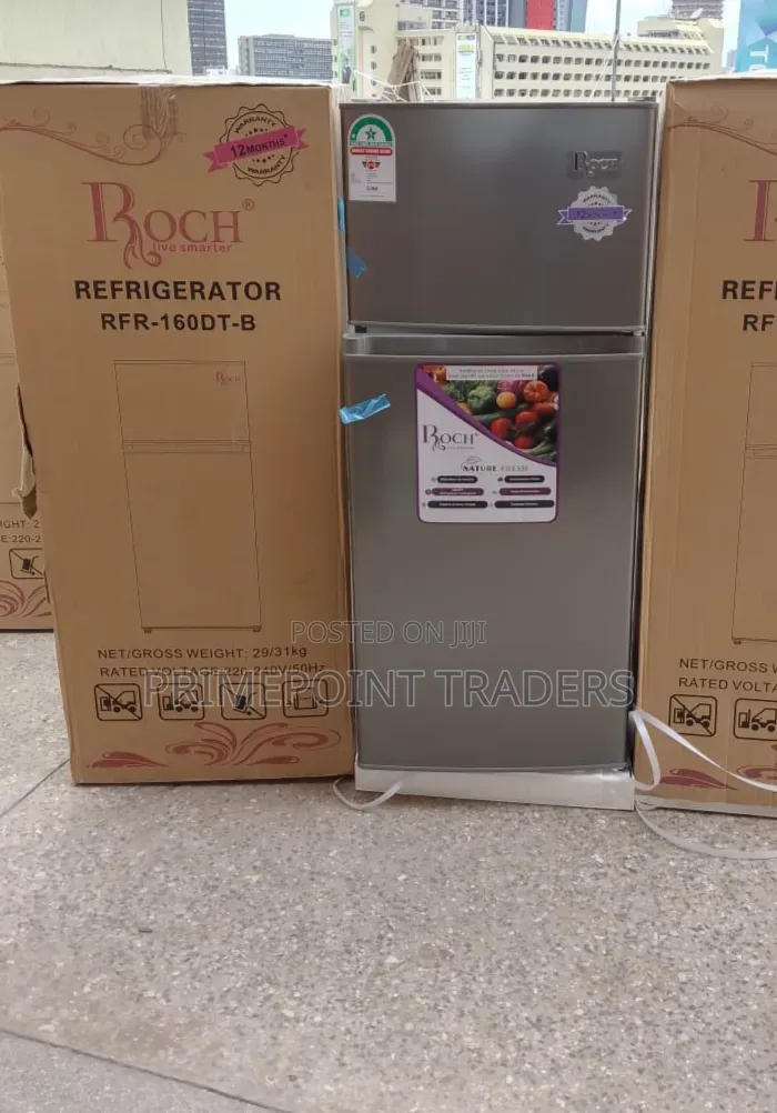 ROCH RFR-160DT-B 128 Litres 2-Door Refrigerator  Reliable & Convenient