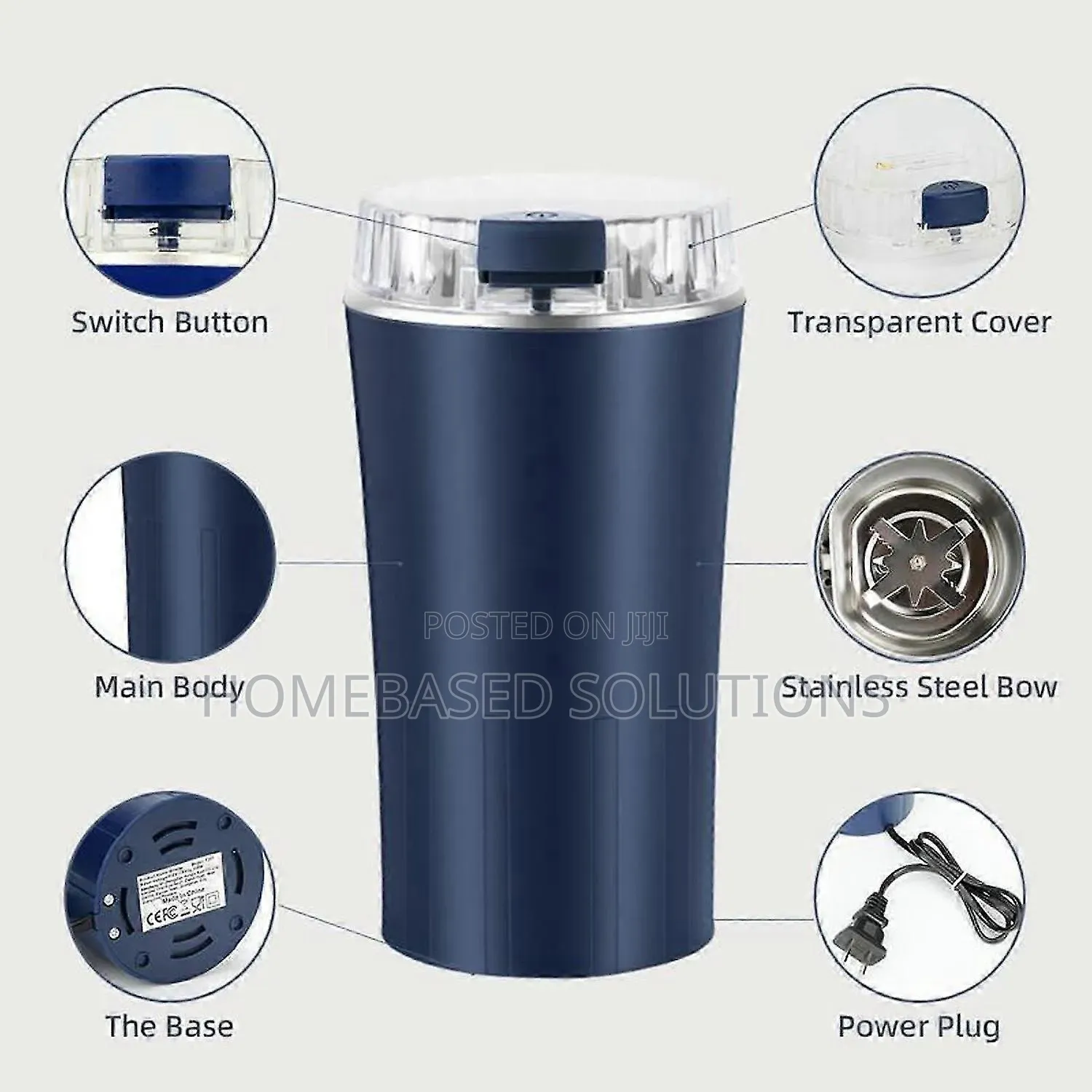 250ml,300W Multifunctional Electric Mini Fine Grinder