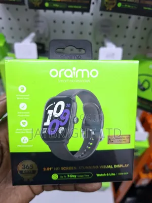 Oraimo Watch 6 Lite 2.01'' Smart Watch With Cool UI Interface