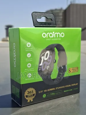 Oraimo Watch 6 Lite 2.01'' Smart Watch With Cool UI Interface