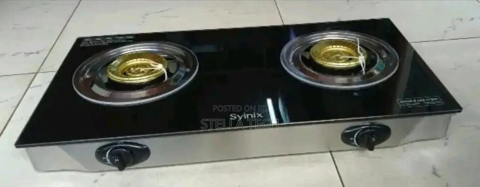 Syinix Table Top Double Burner Cooker