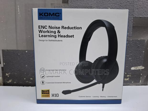 Komc H10 USB Wired Headset/Headphone