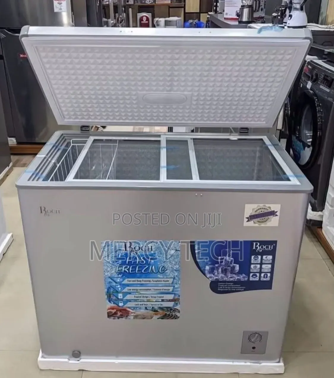 Roch RCF-250-K-B (200L) Chest Freezer