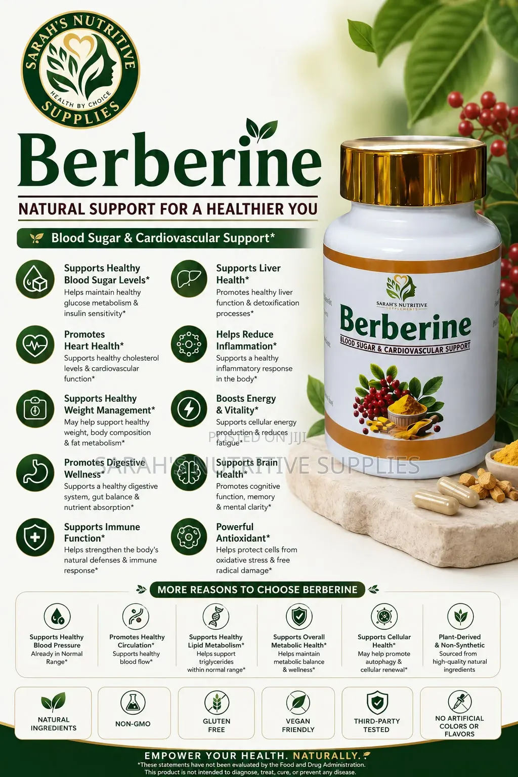 Berberine 60 Caps