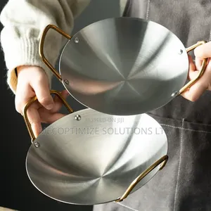 Stainless Steel 28cm Household Saucepan Frying Pan Multi- Cooking Wok