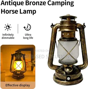 Rechargable Vintage 35cm LED LANTERN LAMP