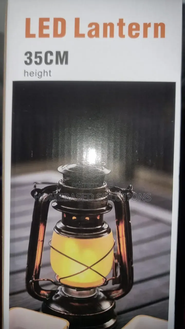 Rechargable Vintage 35cm LED LANTERN LAMP