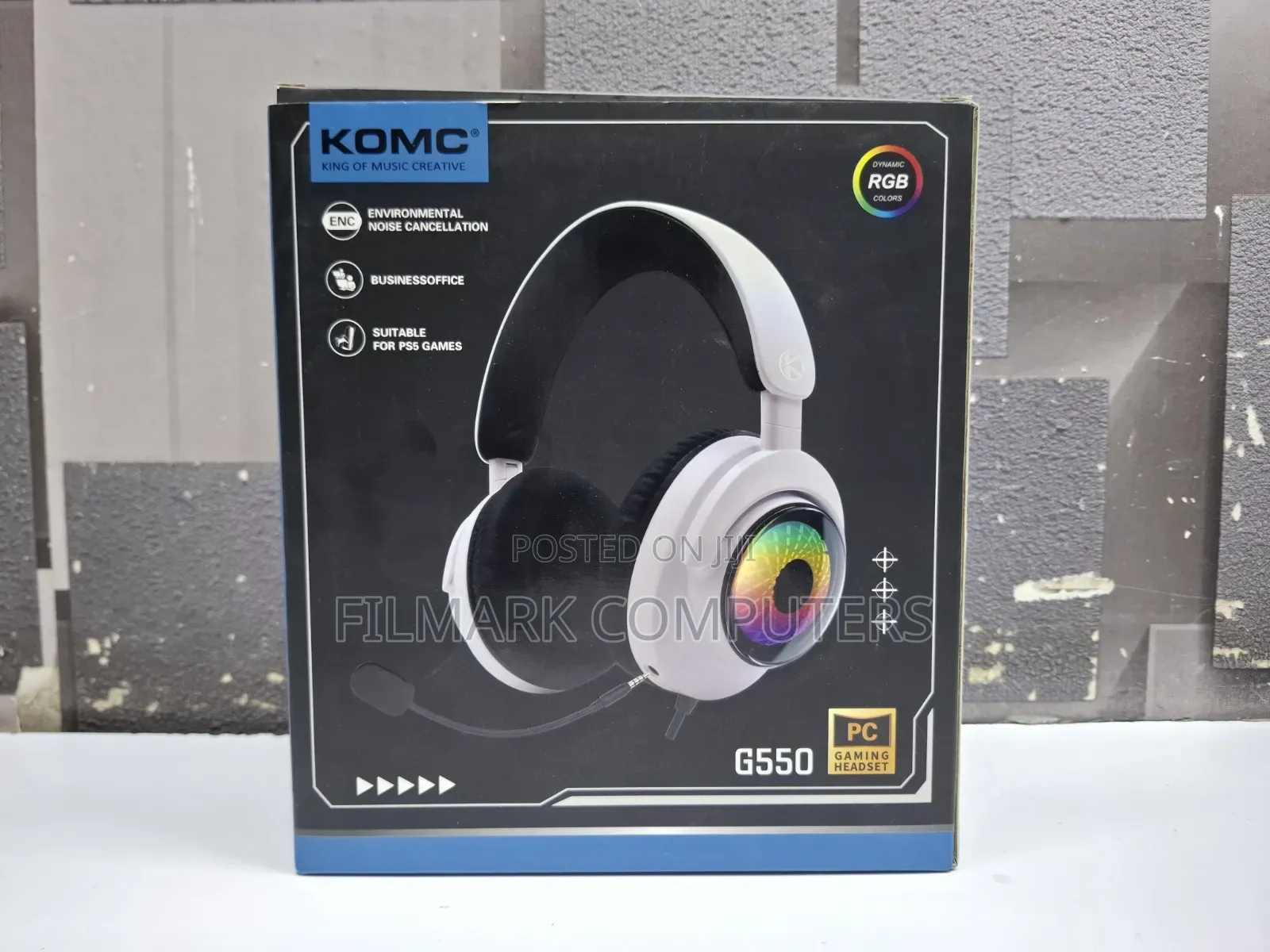 Komc G550 PC Gaming Headset/Headphone RGB