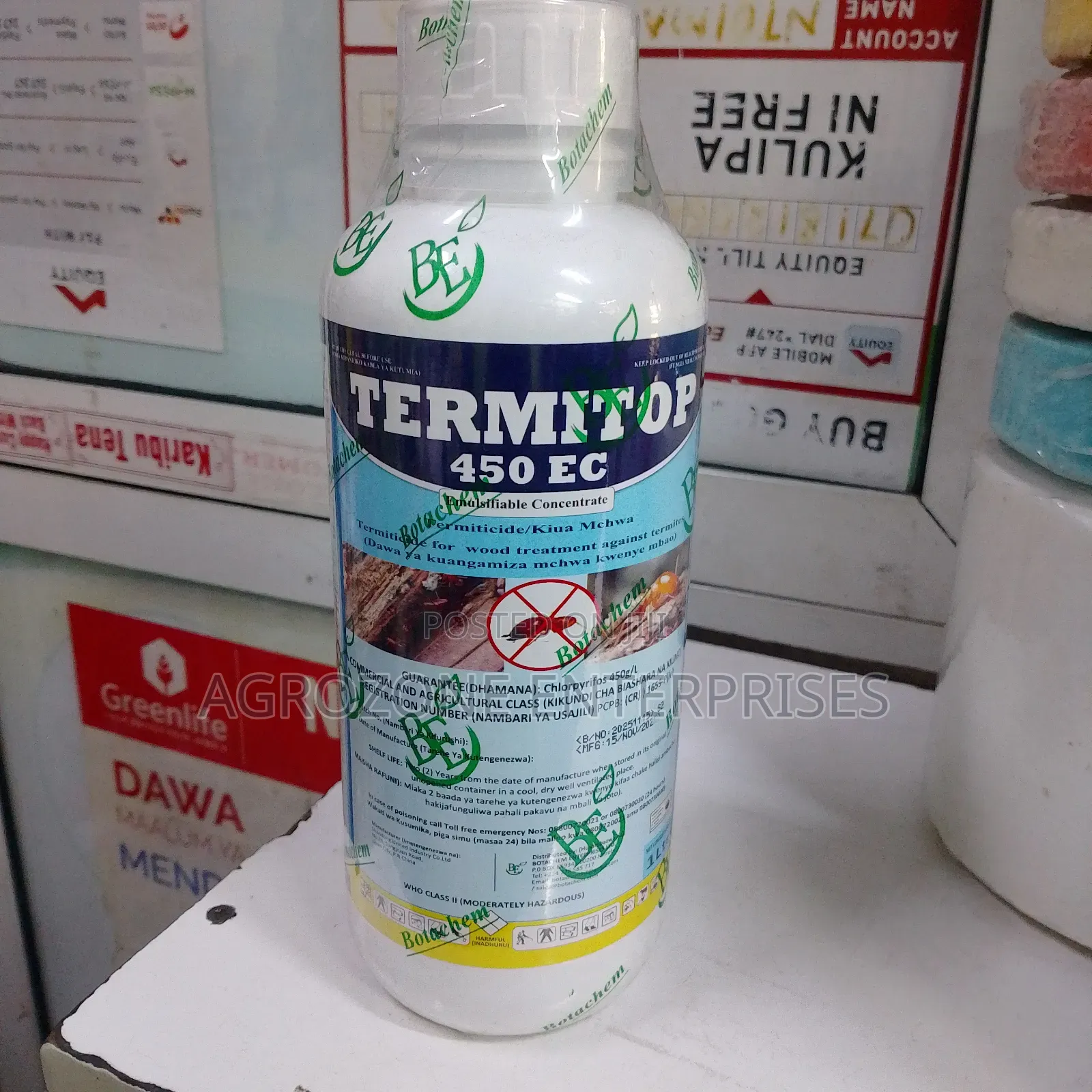 Termitop Insecticides 450EC 1Liter