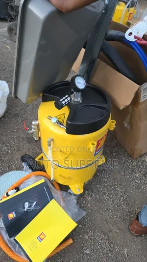 Meclube 65L Pneumatic Waste Oil Drain Collector Workshop