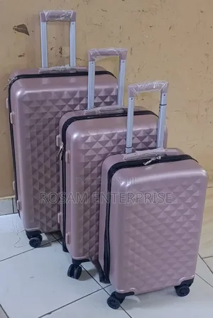 3 in 1 Luxurious Fibre Suitcase