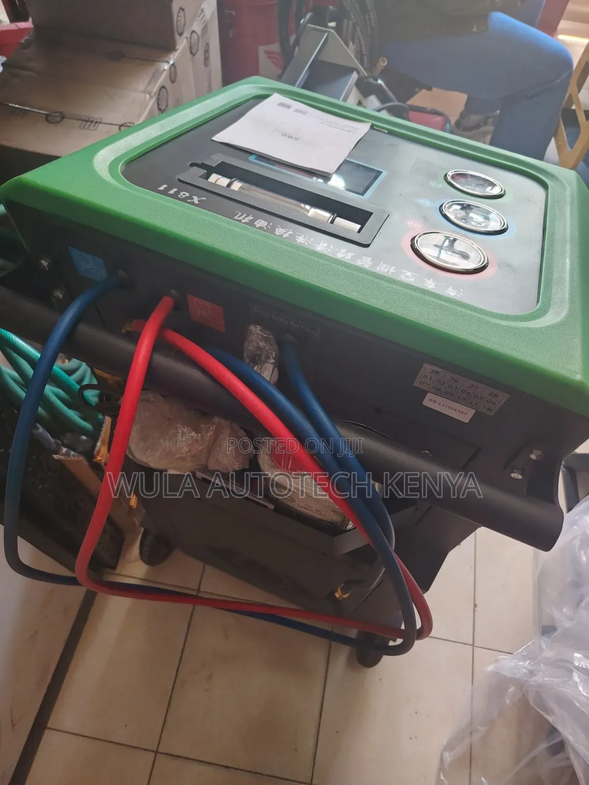 Built-in Vacuum Pump for Deep System Cleaning Automatic AC Machine