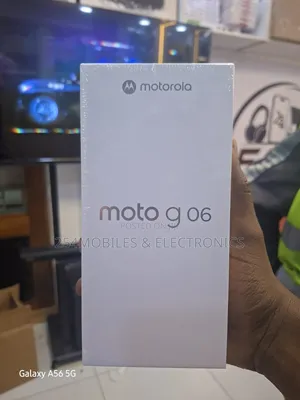 New Motorola Moto G06 128 GB Black