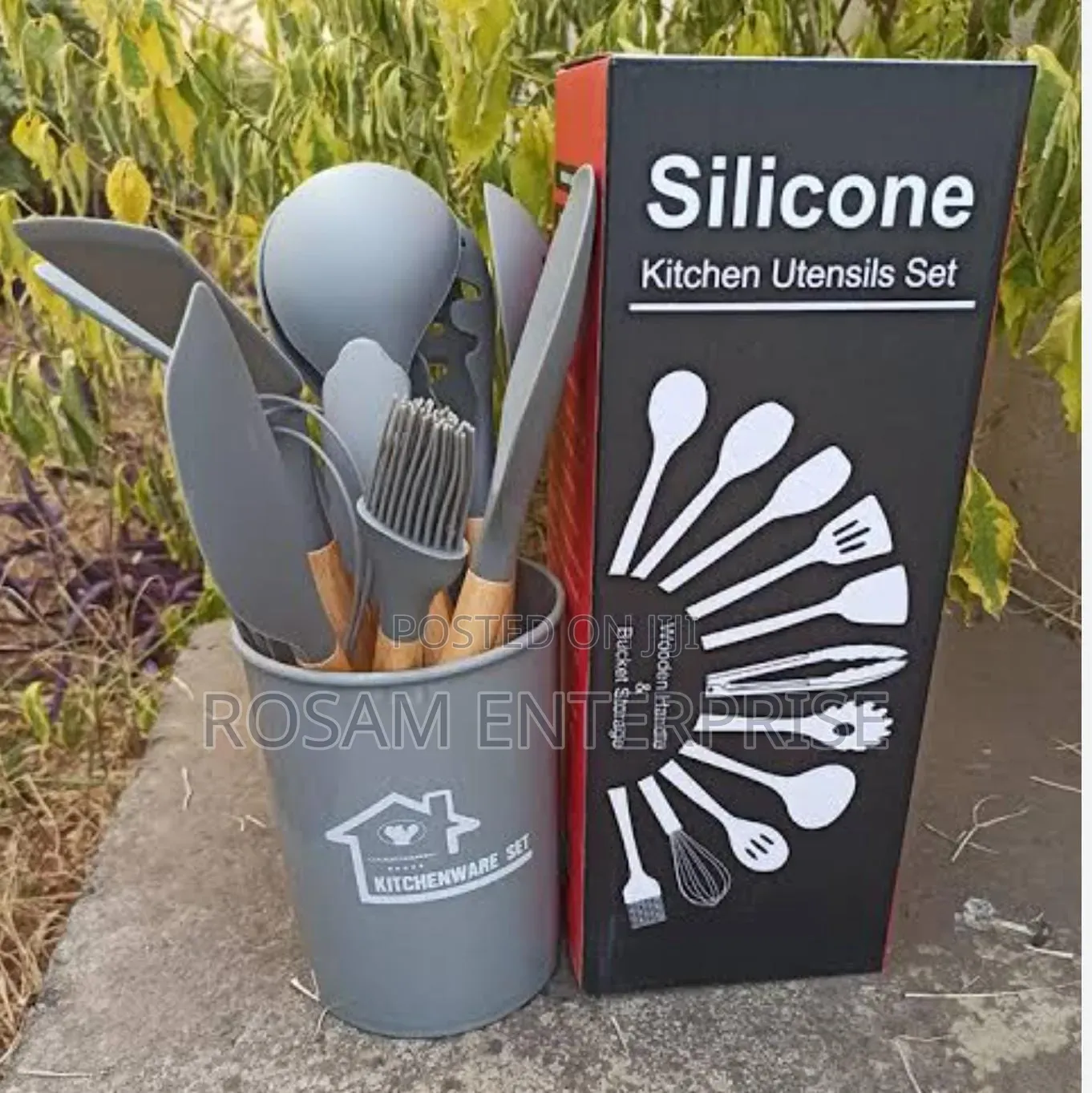 12pcs Silicone Spoons