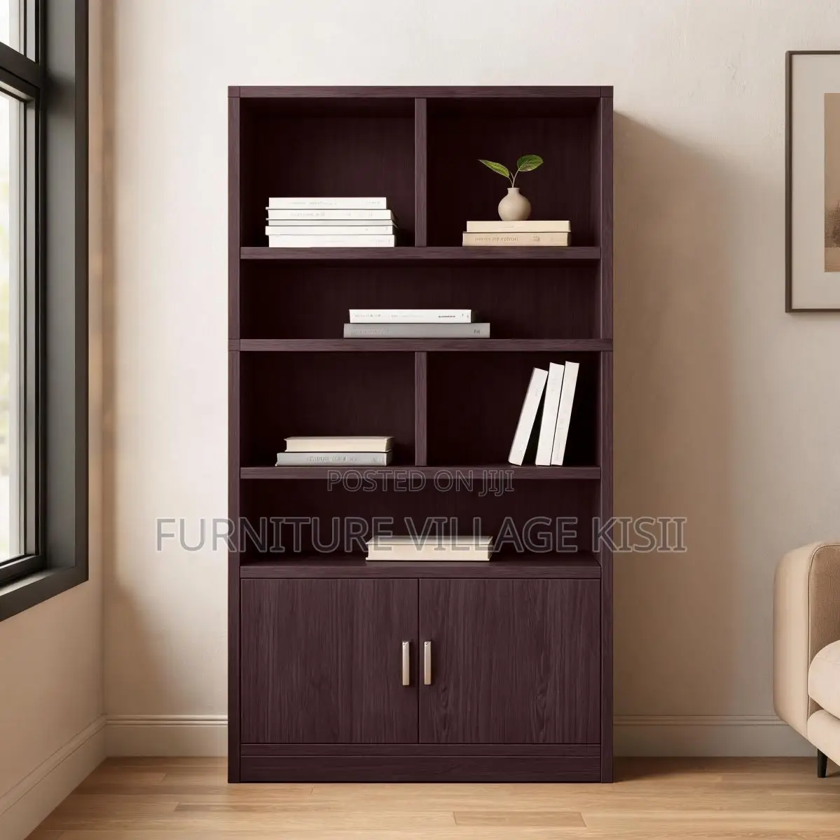 Office Bookshelf, Wooden Office Bookshelf