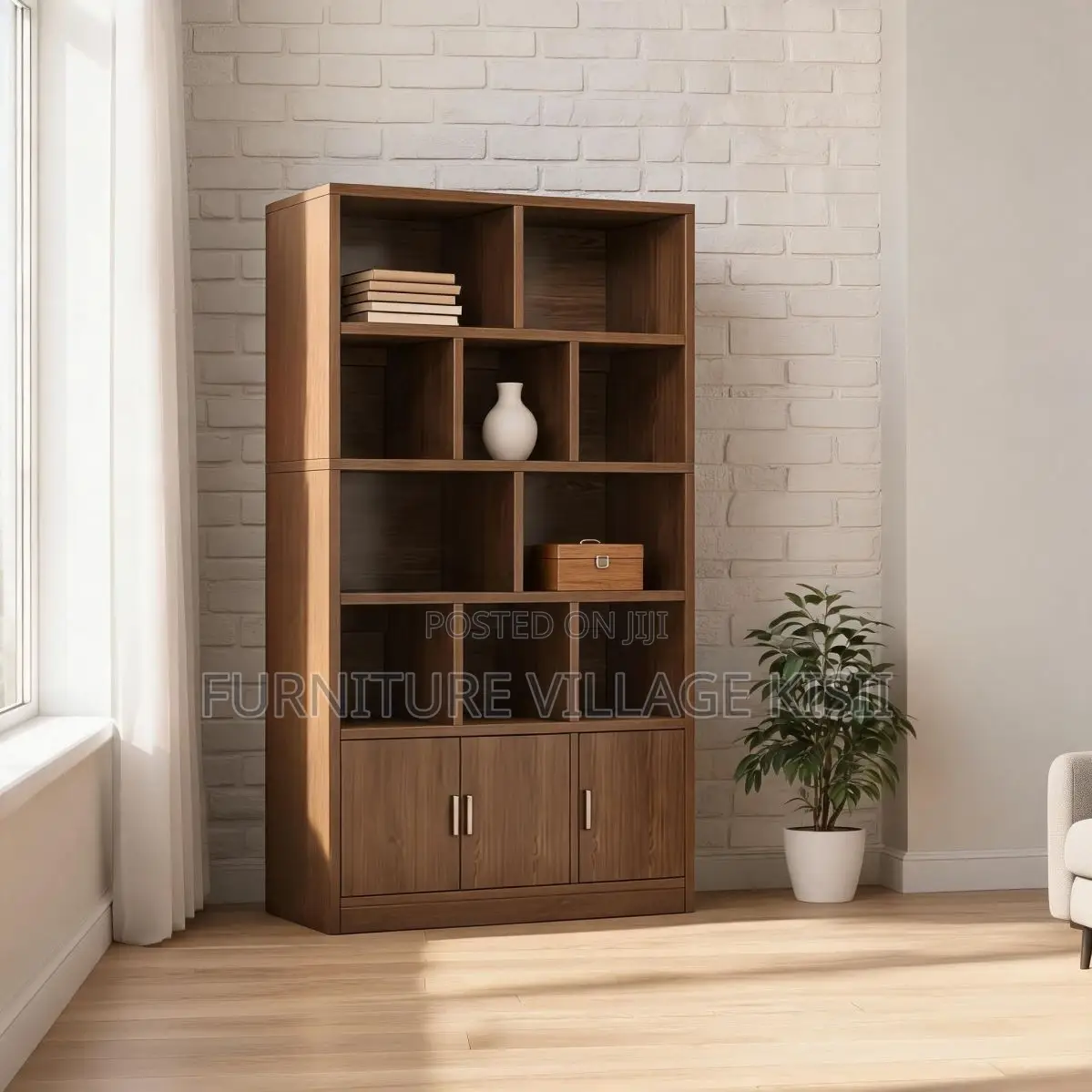 Office Bookshelf, Wooden Office Bookshelf