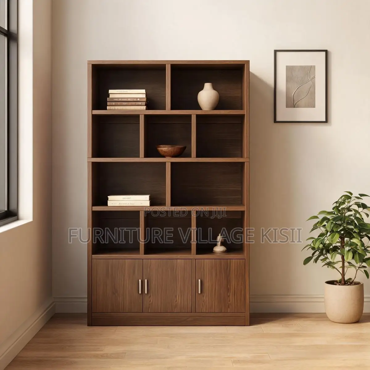 Office Bookshelf, Wooden Office Bookshelf