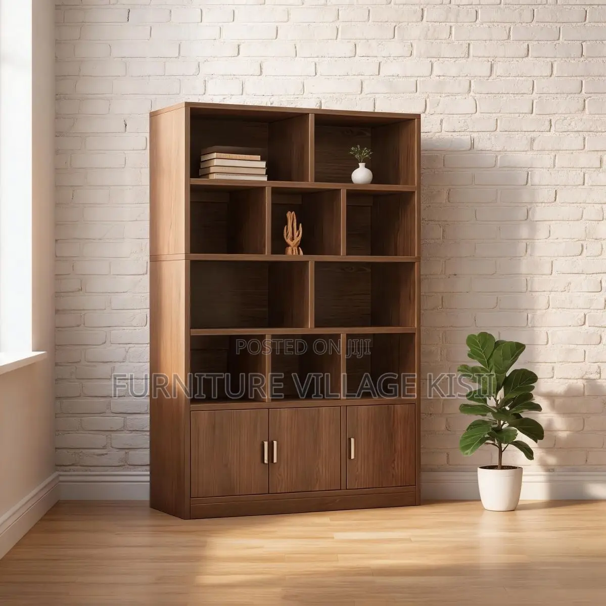 Office Bookshelf, Wooden Office Bookshelf