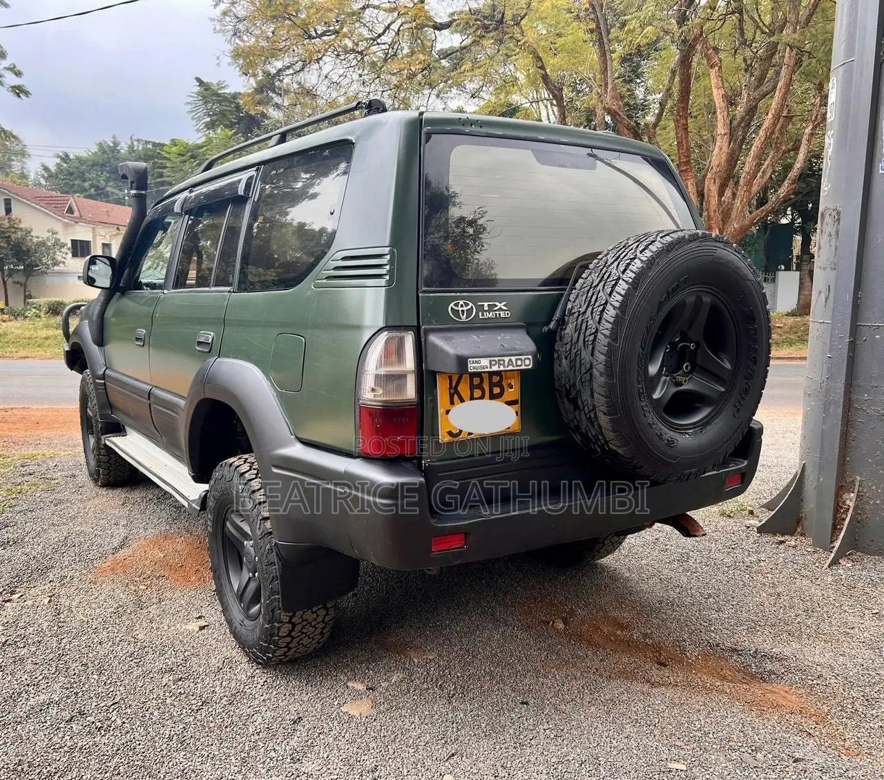 Toyota Land Cruiser Prado 3.0 D-4D 5dr 2001 Green