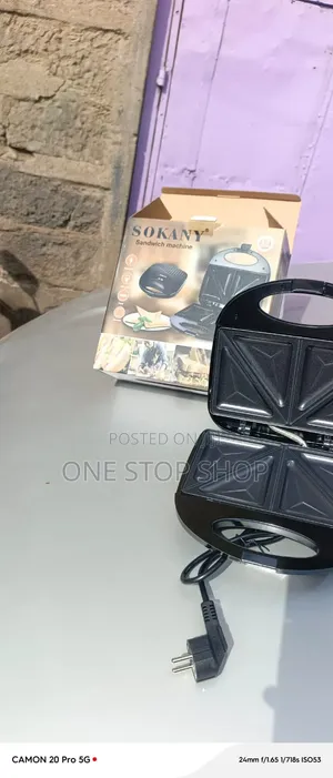 Sandwich Makers With Nonstick Plates to Prevent Bread Fromsticking
